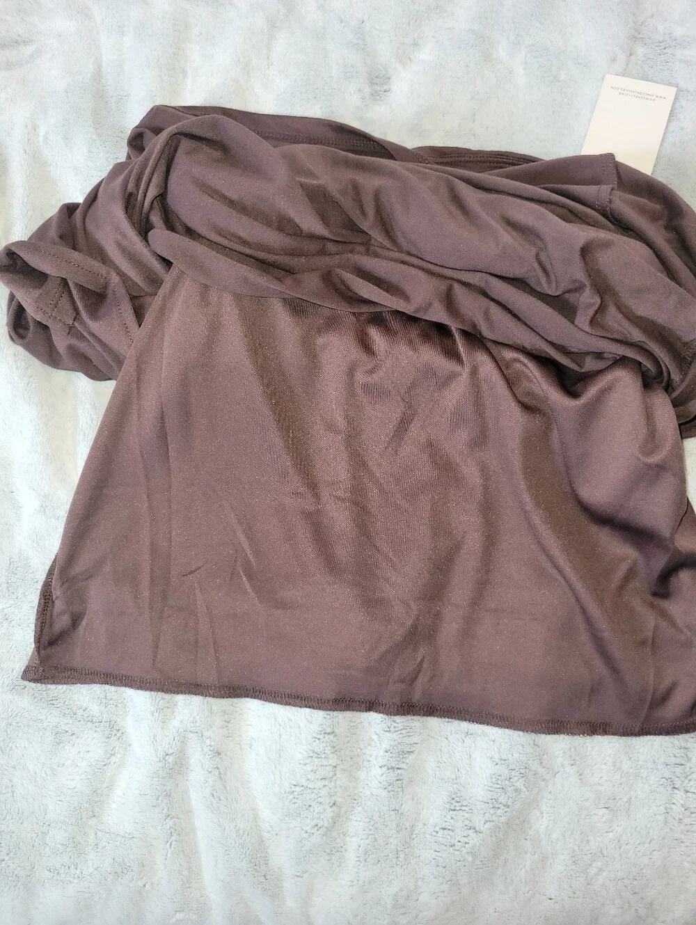 Sincerely Jules Womens Large Brown Bodycon Maxi Skirt Boho Chic Festival Concert